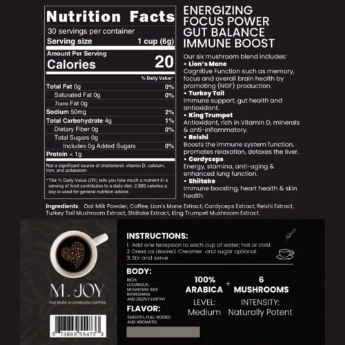 M. JOY - 30ct Serving KapturedV llc